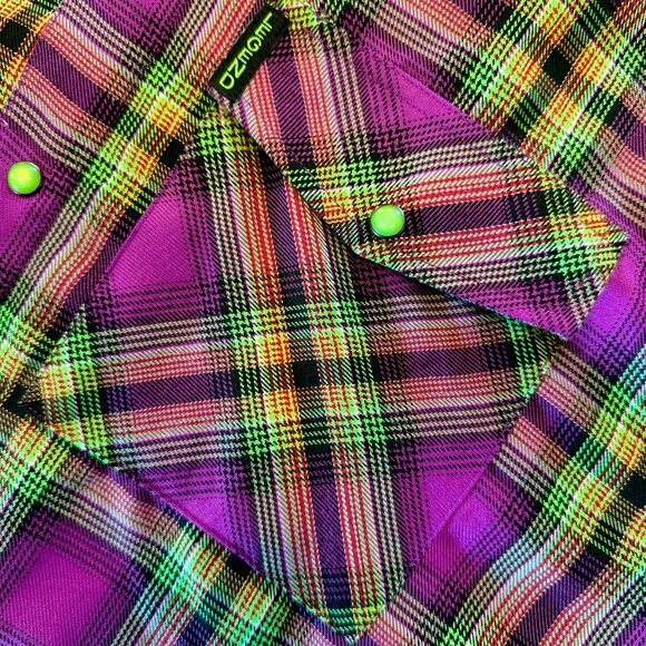 Legend Flannel CO. THE JOKER Limited Edition Flannel Shirt -Men’s SMALL-SOLD OUT - Picture 4 of 12